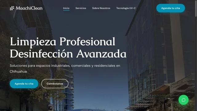 Maachi Clean &mdash; limpieza profesional y desinfecci&oacute;n