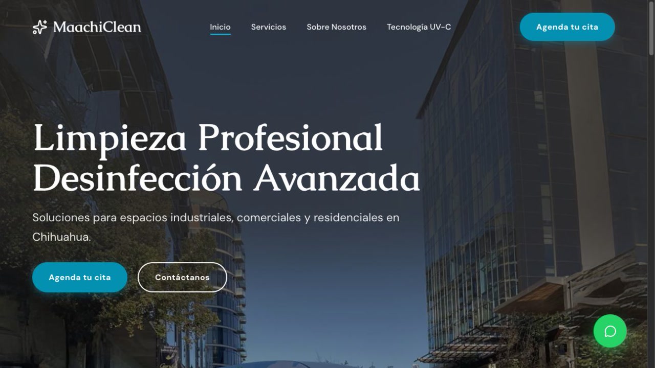 Maachi Clean — limpieza profesional y desinfección