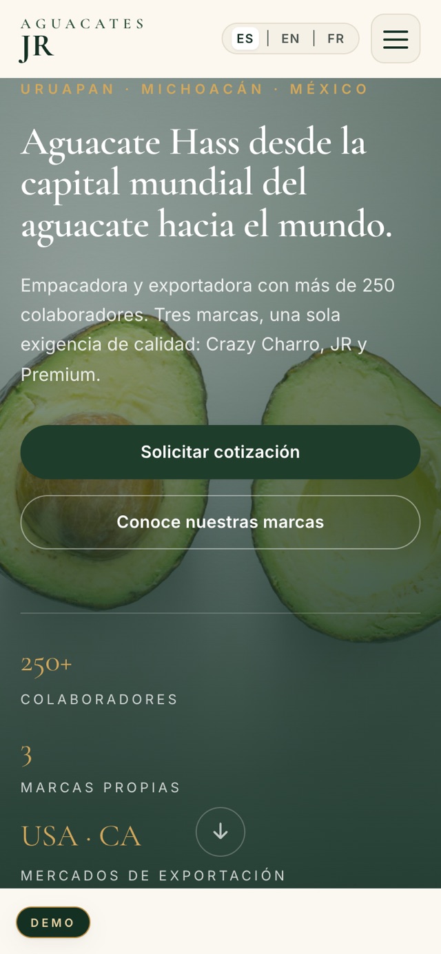 Vista previa de Aguacates JR