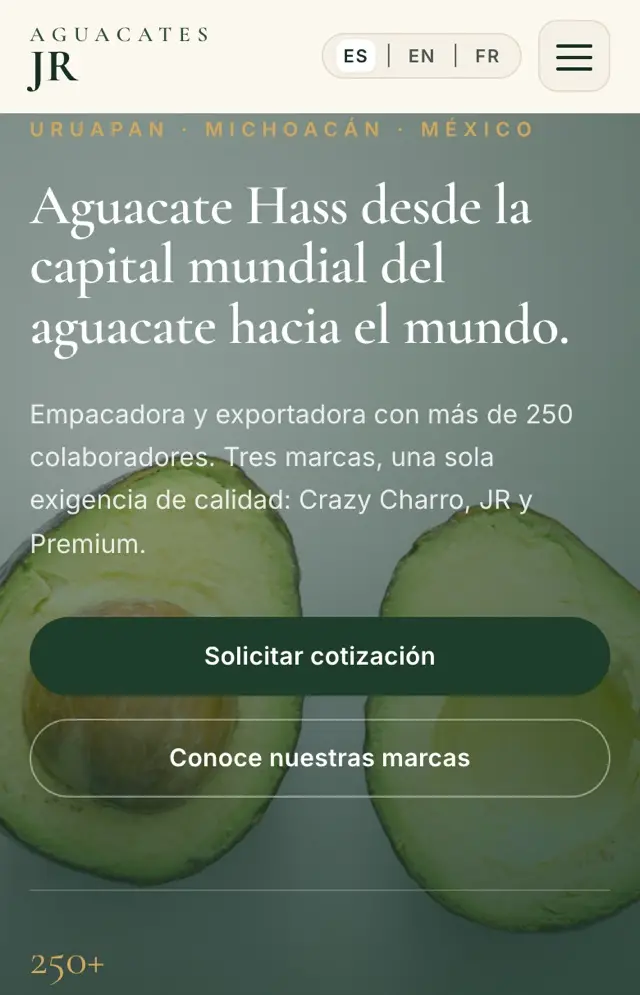 Vista previa de Aguacates JR