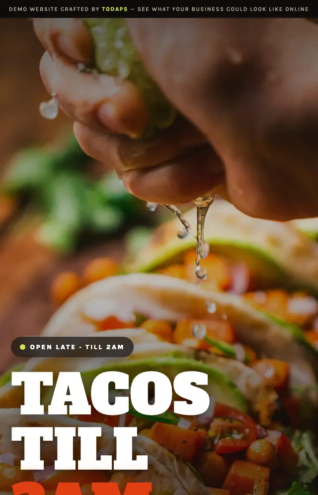 Vista previa de Best Street Tacos Number 1