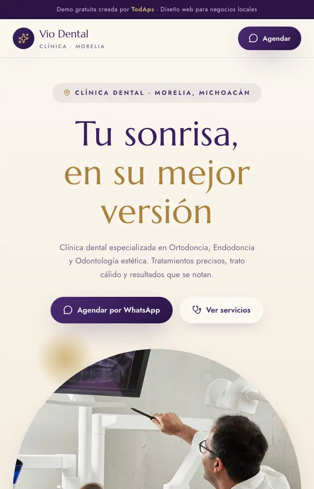 Vista previa de Cl&iacute;nica Odontol&oacute;gica Vio Dental
