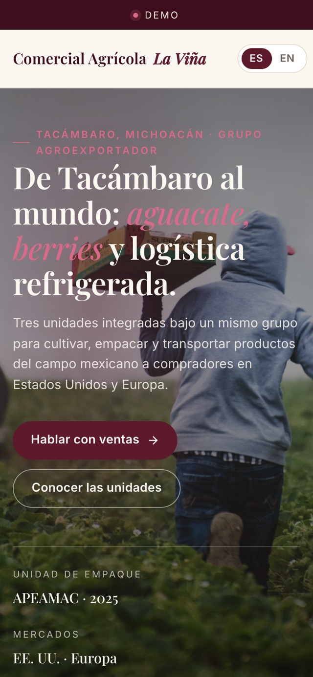 Vista previa de Comercial Agr&iacute;cola La Vi&ntilde;a