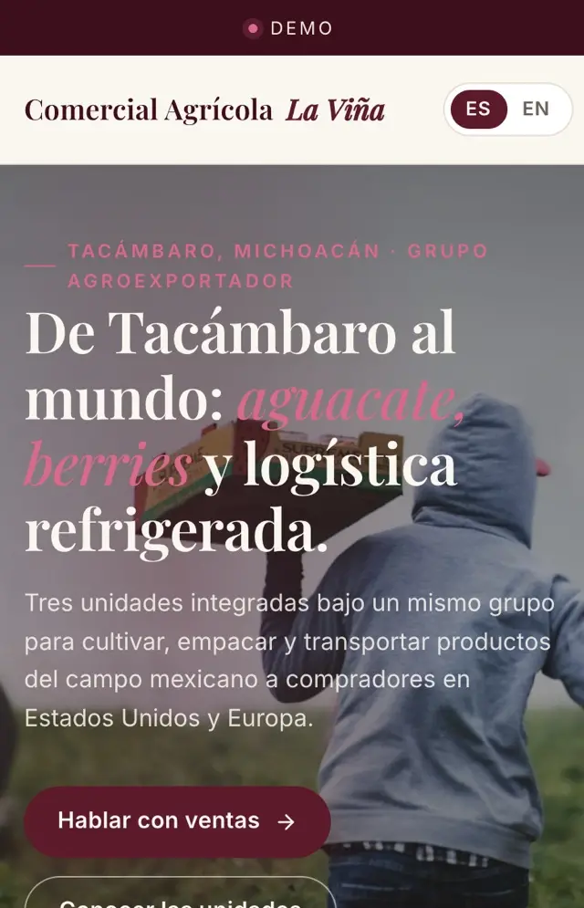 Vista previa de Comercial Agr&iacute;cola La Vi&ntilde;a