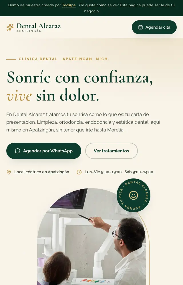 Vista previa de Dental Alcaraz
