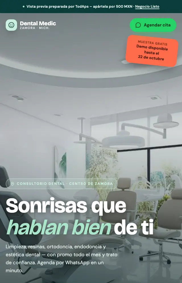 Vista previa de Dental Medic