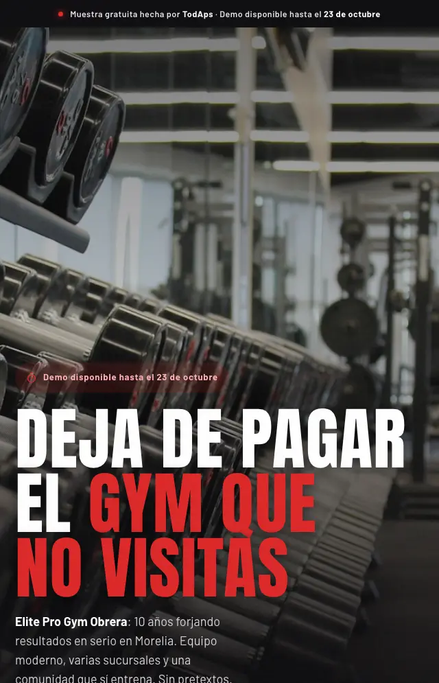Vista previa de Elite Pro Gym