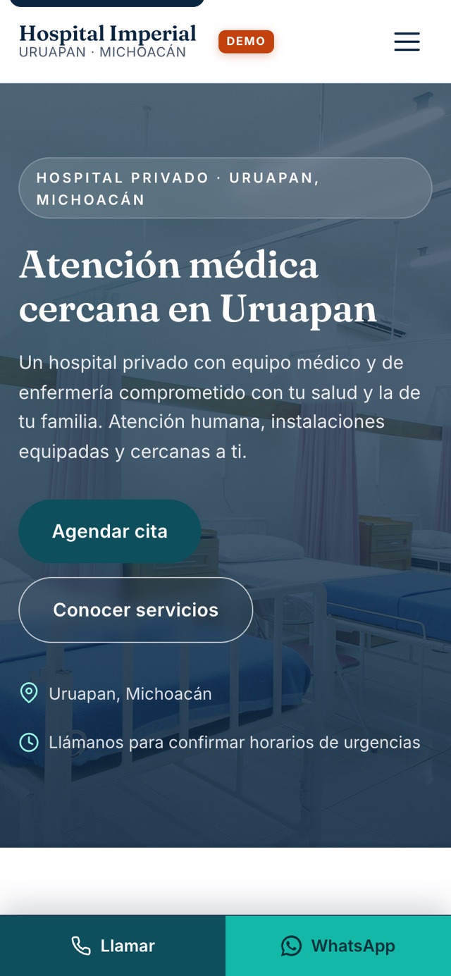 Vista previa de Hospital Imperial de Uruapan