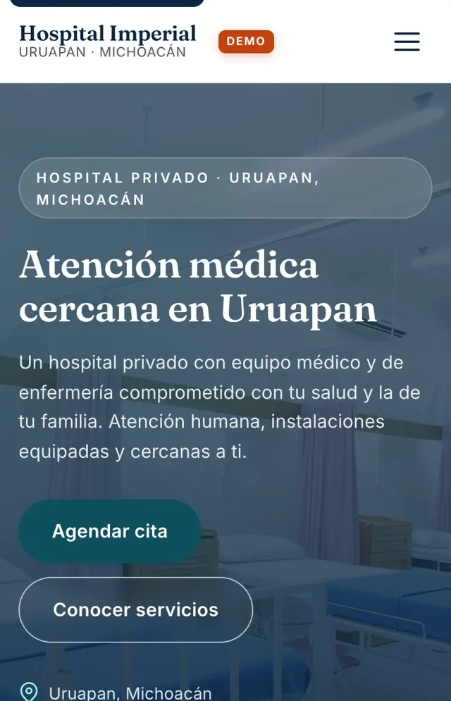 Vista previa de Hospital Imperial de Uruapan
