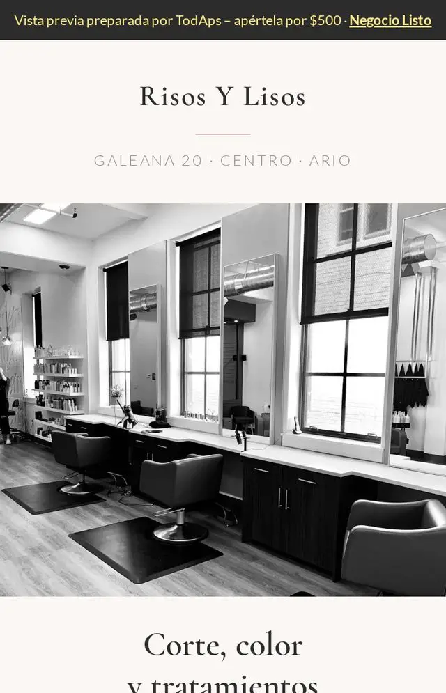 Vista previa de Est&eacute;tica Risos Y Lisos