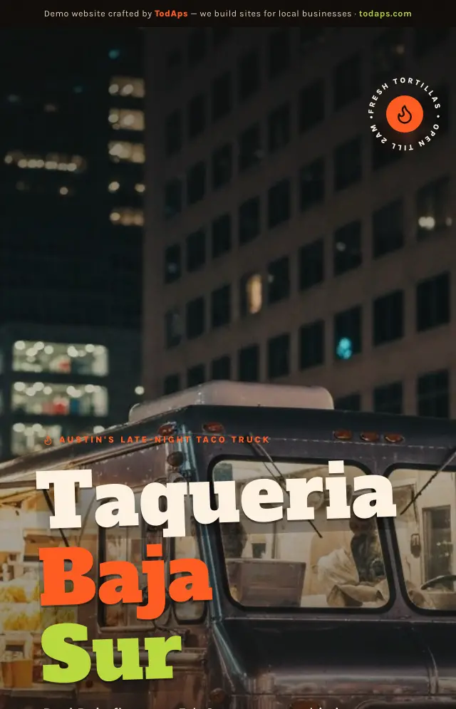 Vista previa de Taqueria Baja Sur