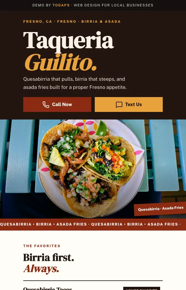 Vista previa de Taqueria Guilito