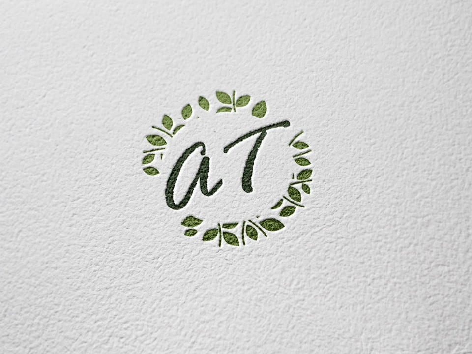 Aplicación de logotipo sobre papel